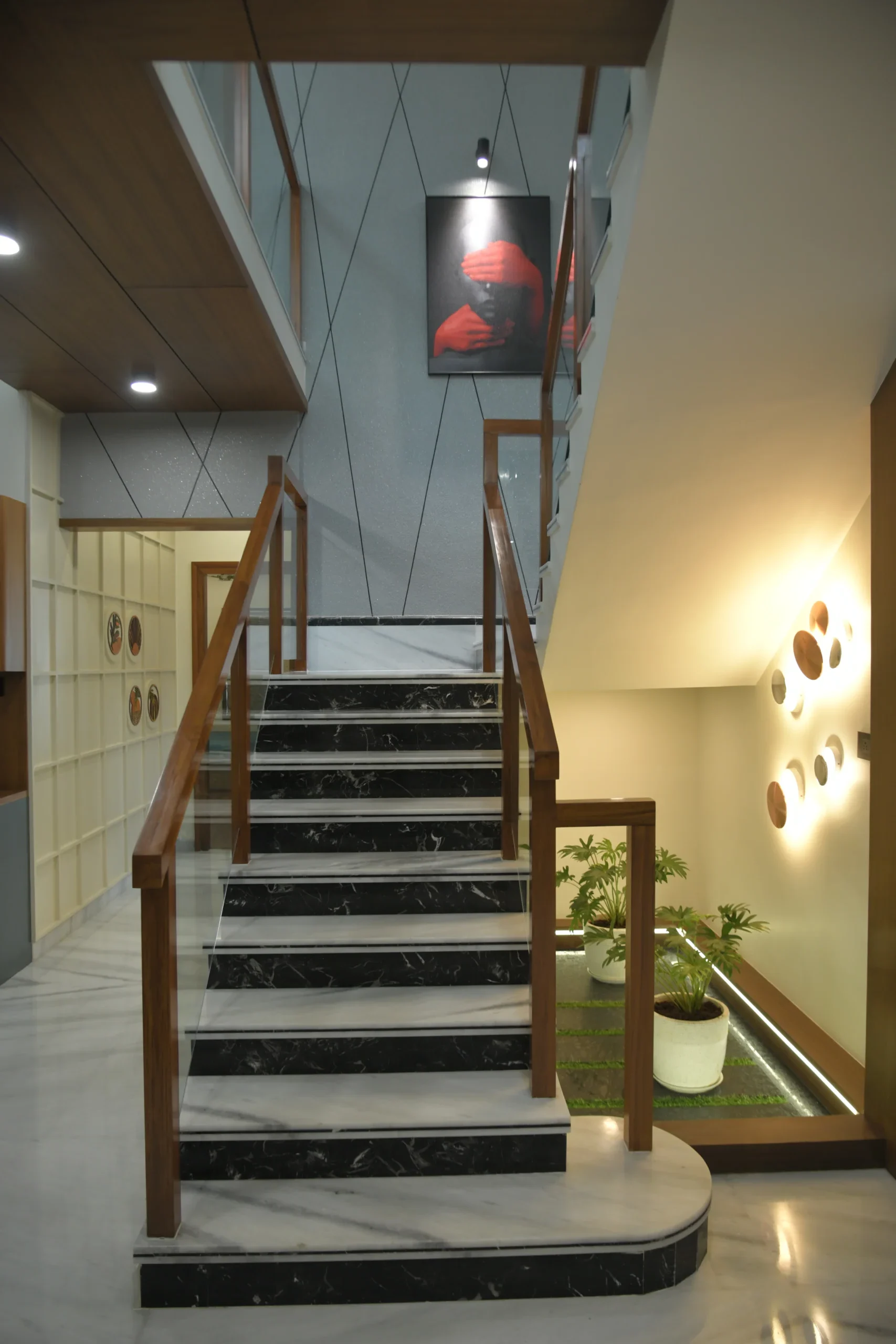 interior designer in banglore | marble steps