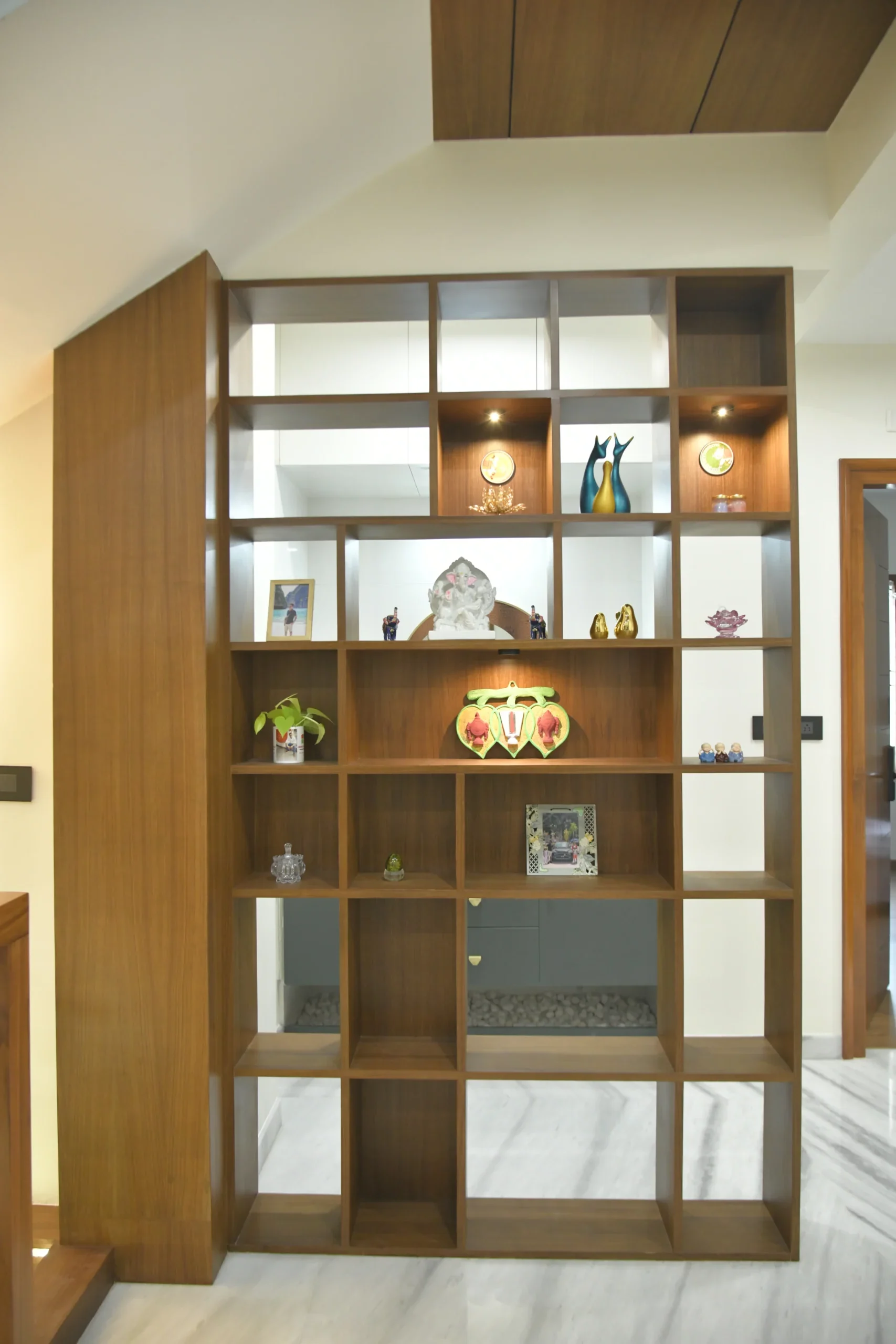 interior designer in banglore | open-shelf